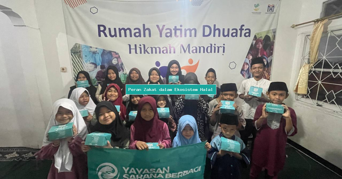 Peran Zakat dalam Ekosistem Halal